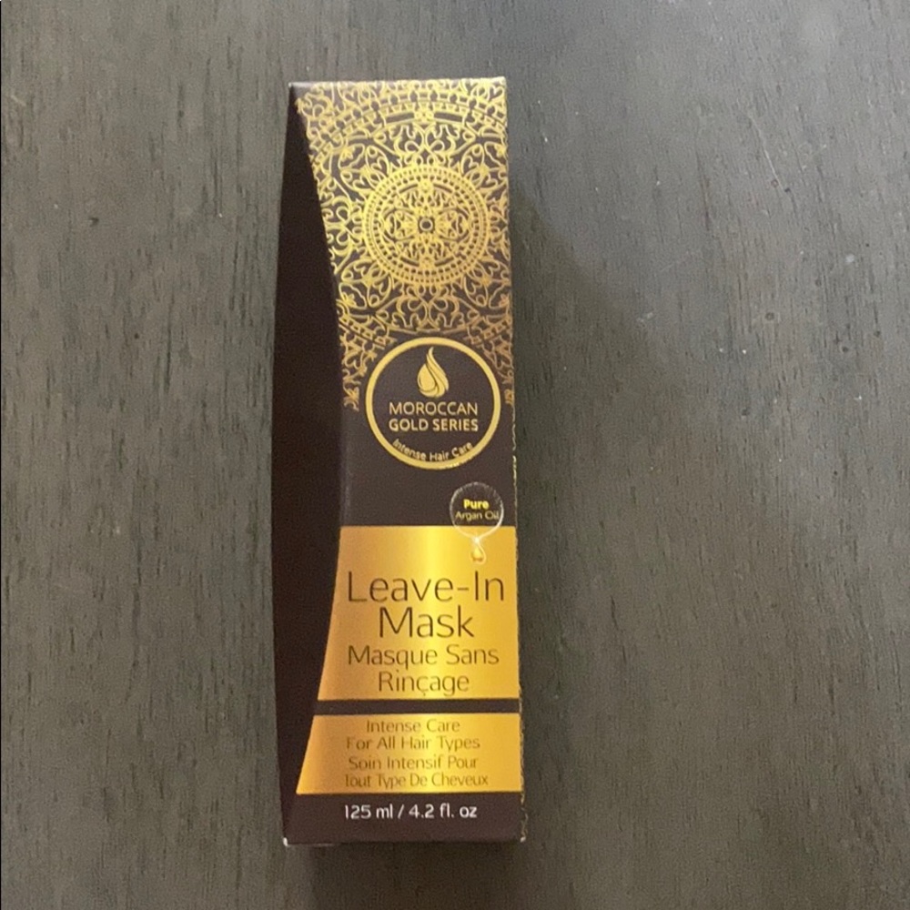 Moroccan Gold Series Leave in Mask
